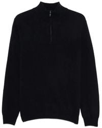 SERGIO MORETTI FIRENZE - Half-Zip Sweater - Lyst