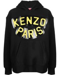 KENZO - Katoenen Hoodie - Lyst