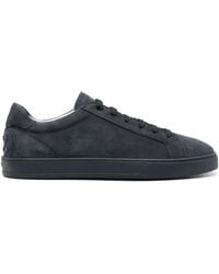 Tod's - Sneakers Aus Wildleder Mit Logo-Print - Lyst
