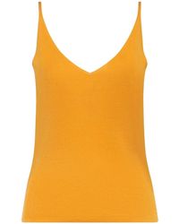 Loro Piana - V-Neck Knitted Top - Lyst