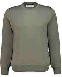 Brunello Cucinelli - Trui Met Ronde Hals - Lyst