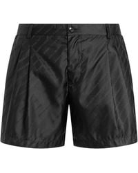 Dolce & Gabbana - Jacquard Logo Swim Boxers - Lyst