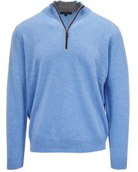 Kinross Cashmere - Jersey Con Cuello Alzado - Lyst