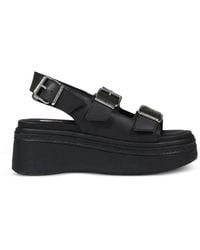 Tommy Hilfiger - Buckle-Strap Platform Sandals - Lyst
