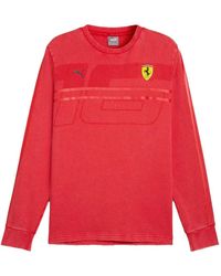 PUMA - X Scuderia Ferrari Crew-Neck T-Shirt - Lyst