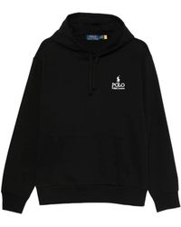 Polo Ralph Lauren - Logo-Embroidery Hoodie - Lyst