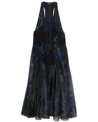 Giorgio Armani - Tassel Floral Dress - Lyst