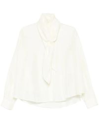 Carven - Silk Blouse - Lyst