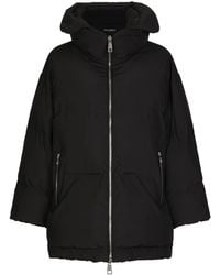 Dolce & Gabbana - Oversized Puffer Jacket - Lyst