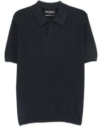 Marc O' Polo - Ribbed-Knit Polo Shirt - Lyst