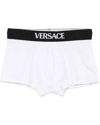 Versace - Logo-Waistband Briefs (Set Of Two) - Lyst