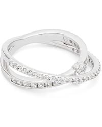 Swarovski - Anello Hyperbola Con Cristalli - Lyst