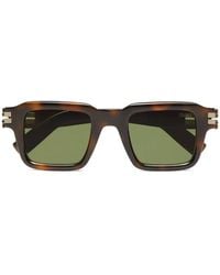 ZEGNA - Tortoiseshell-Effect Square-Frame Sunglasses - Lyst