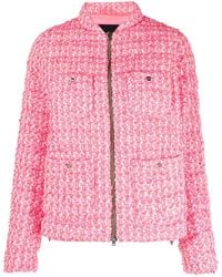 Herno - Padded Tweed Jacket - Lyst