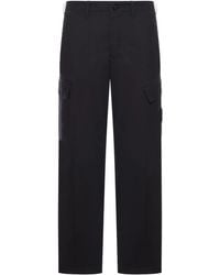 Stone Island - Cotton Cargo Trousers Clothing - Lyst