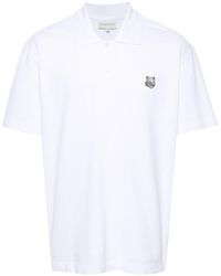 Maison Kitsuné - Fox Logo Polo Shirt - Lyst
