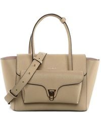 Coccinelle - Medium Leather Tote Bag - Lyst