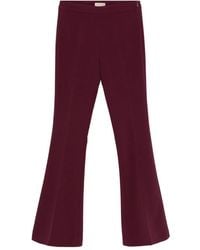 Blanca Vita - High-Waisted Flared Trousers - Lyst