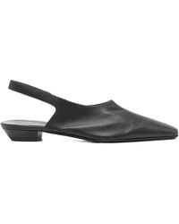 KHAITE - Cecilia Slingback Flat Pumps - Lyst