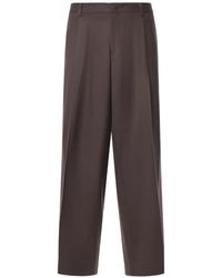 BE ABLE - Pleated Straight-Leg Trousers - Lyst
