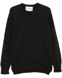 Amaranto - Ribbed-Trim Sweater - Lyst