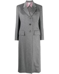 Thom Browne - Wide Lapel Cashmere Overcoat - Lyst