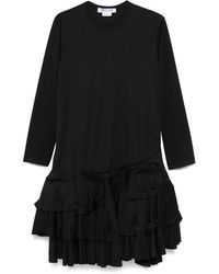 Comme des Garçons - Gerüschtes Midikleid - Lyst