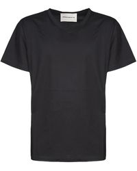 Amaranto - Camiseta con cuello en V y manga corta - Lyst