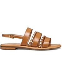 Geox - Sozy S Braided Multi-Strap Sandals - Lyst