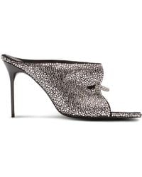 Balmain - Front Piercing Pointed-Toe Pumps - Lyst
