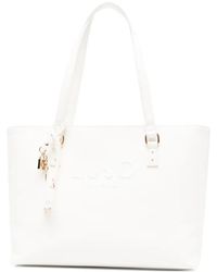 Liu Jo - Logo-Embossed Tote Bag - Lyst