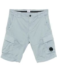 C.P. Company - Lens Detail Cargo Shorts - Lyst