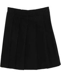TOTEME - Beaded Pleat Skirt - Lyst