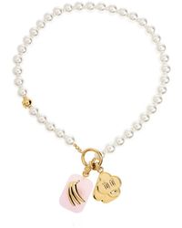 CASABLANCA - Collier À Perles Icon - Lyst
