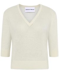 EMERSON RENALDI - V-Neck Sweater - Lyst