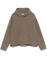 Rier - Fleece Cropped Hoodie - Lyst