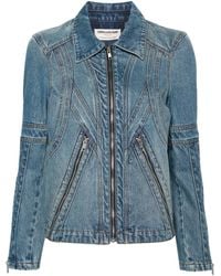 Zadig & Voltaire - Giacca denim Bons - Lyst