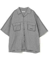 Undercover - Chemise À Motif Pied-De-Poule Et Poches Poitrine - Lyst