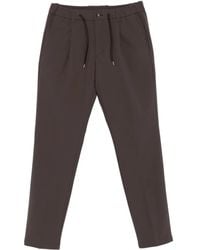 Herno - Pleated Drawstring Trousers - Lyst