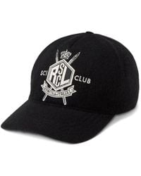 Ralph Lauren - Logo-Crest Baseball Cap - Lyst