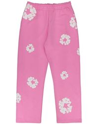 DENIM TEARS - Cotton Wreath Track Pants - Lyst