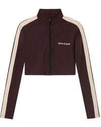 Palm Angels - Logo-Print Side-Stripe Jacket - Lyst