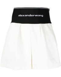 Alexander Wang - ロゴ ショートパンツ - Lyst