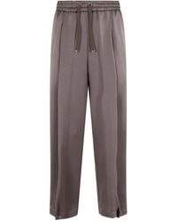 Herno - Pantalones con cordones y pinzas - Lyst