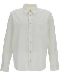 A.P.C. - Chest-Pocket Button-Down Shirt - Lyst