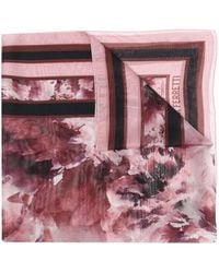 Alberta Ferretti - Floral-Print Silk Scarf - Lyst