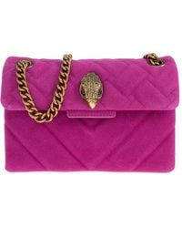Kurt Geiger - Quilted Chain-Strap Shoulder Bag - Lyst