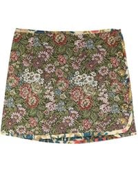 FARM Rio - Arabesque Quilted Reversible Mini Skirt - Lyst
