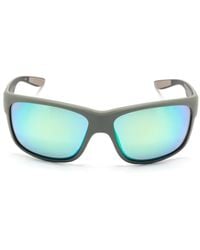 Maui Jim - Rectangle-Frame Mirrored Sunglasses - Lyst