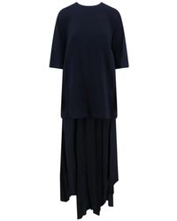 Semicouture - Ally Asymmetric Dress - Lyst
